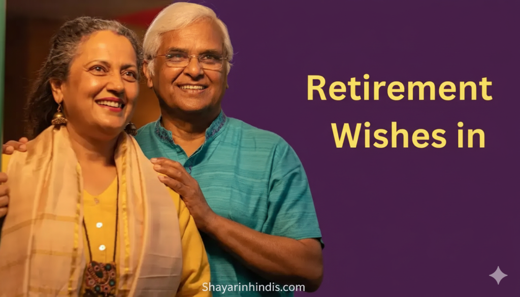 50+ Top Retirement Shayari in Hindi 2026