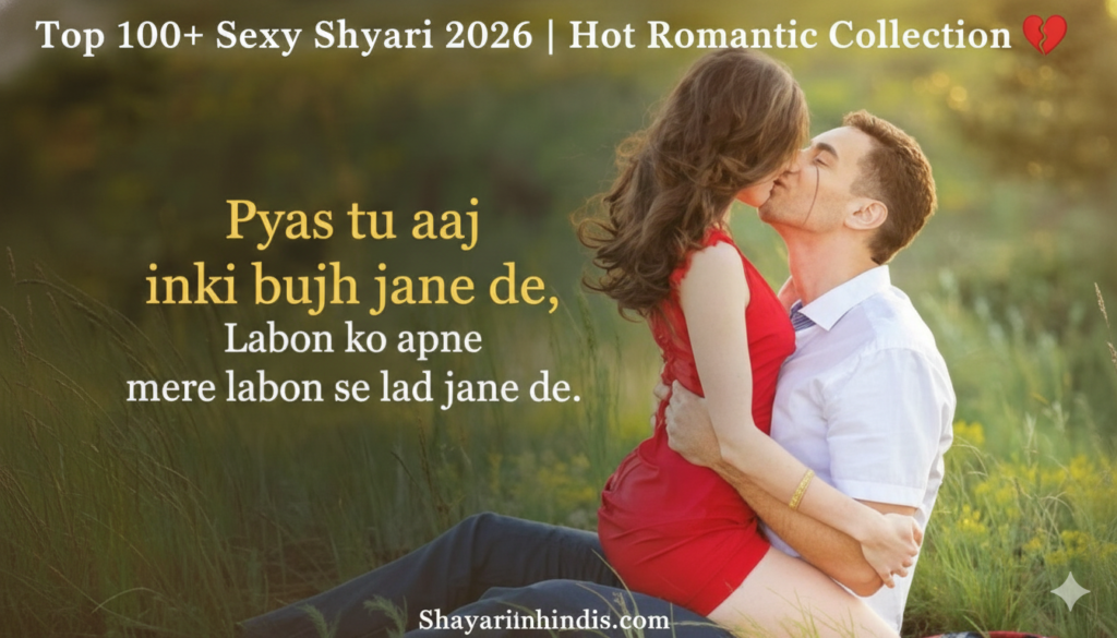 Top 100+ Sexy Shayari 2026 | Hot Romantic Collection ❤️