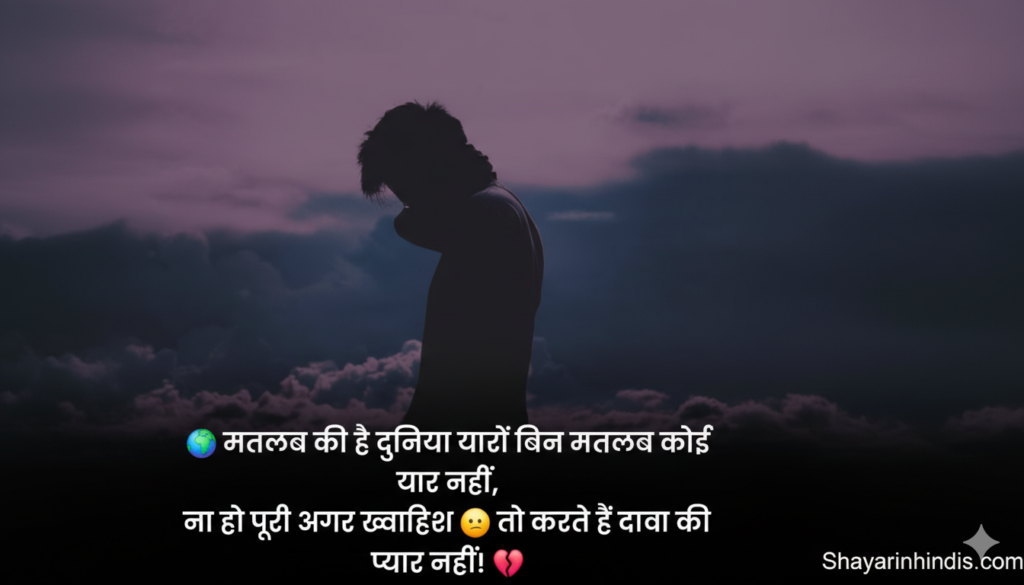 150+ Top Matlabi Log Shayari in Hindi | मतलबी लोग शायरी हिंदी में (2026)