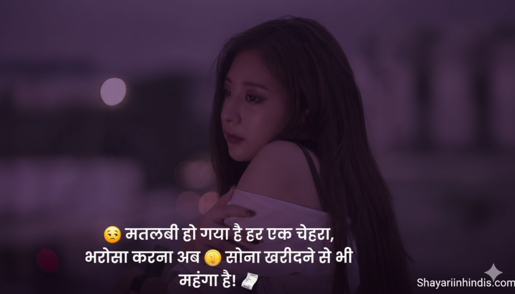150+ Top Matlabi Log Shayari in Hindi | मतलबी लोग शायरी हिंदी में (2026)
