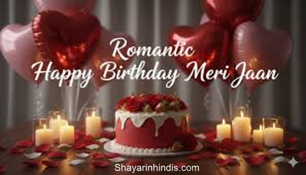 Happy Birthday Meri Jaan I Love You