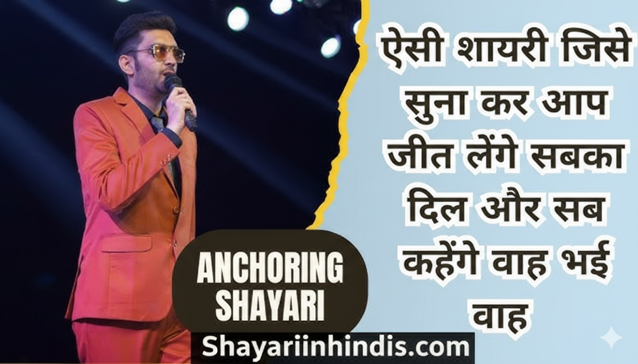 20+ Welcome Shayari for Anchoring in Hindi