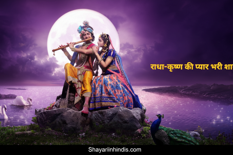 Top Radha Krishna Shayari in Hindi | Love, Bhakti & Divine Quotes 2026