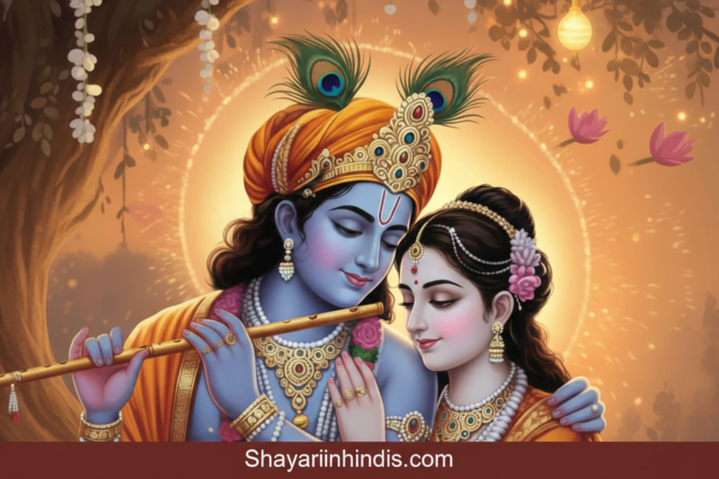 Best 100+ Radha Krishna Shayari in Hindi Text 2026