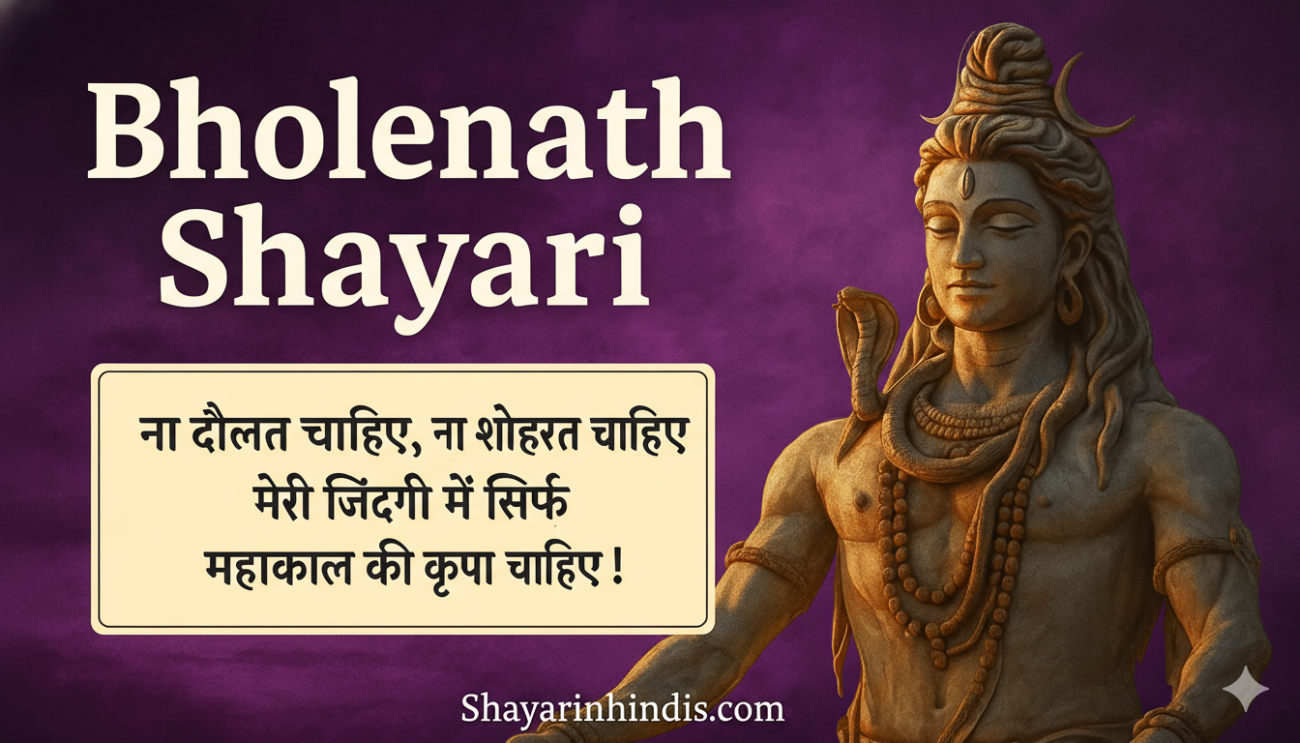 Bholenath Shayari