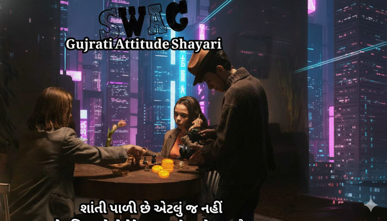 150+ Best Attitude Shayari Gujarati 2026